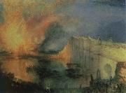 J.M.W. Turner the burning of the houses of lords and commons,october 16,1834 Sweden oil painting artist